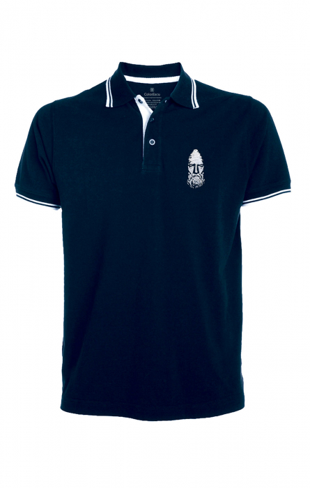 Tricou Decebal, brodat, culoare bleumarin CDAC71 [5]
