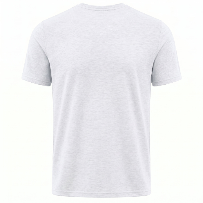 Tricou bumbac, din colecția Esențial, bărbat, culoare albă [3]