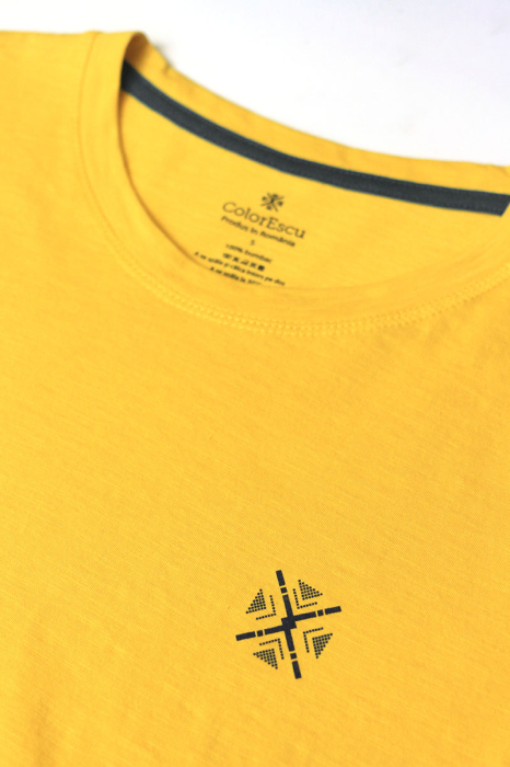 Tricou Esențial, bărbat, culoare galbenă, CC30 [4]