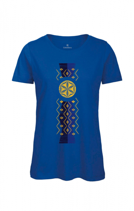 Tricou Infinitul, damă, culoare albastră, CIR87 [4]