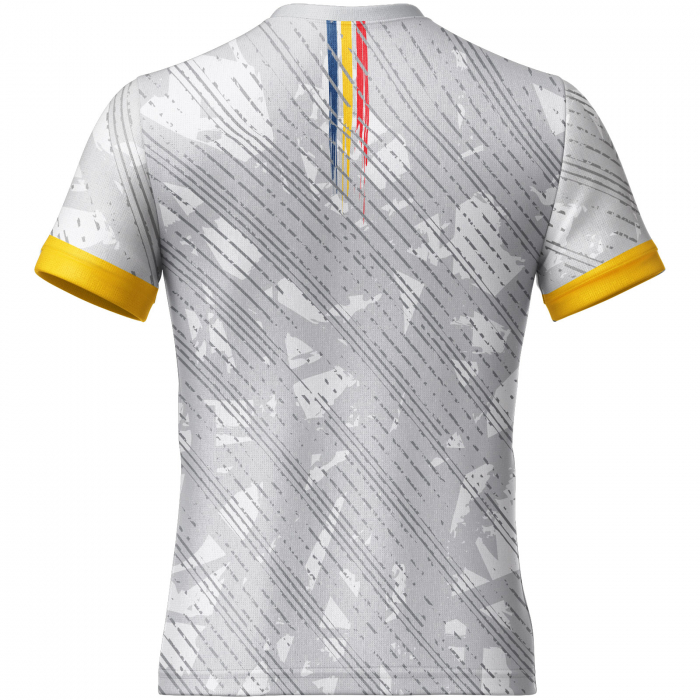 Tricou Karate România, material tehnic sport, bărbat,culoare gri, CS54 [2]