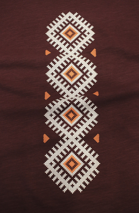 Tricou Mândra, damă, culoare grena, CIR118 [2]
