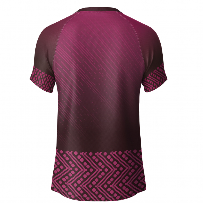 Tricou Motiv România, material tehnic sport, damă, culoare ciclam, CS52 [2]