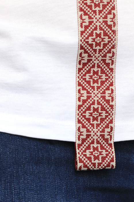 Tricou Motive Țesute, damă, culoare albă CIR46 [4]
