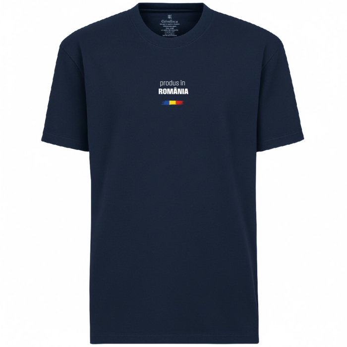 Tricou ”Produs în România”, culoare bleumarin - CRP119 [1]