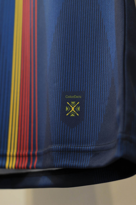 Tricou România, material tehnic sport, culoare bleumarin, CS10 [4]