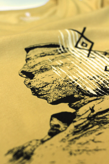 Tricou Sfinx România, bărbat, culoare galben muștar, CRP107 [2]