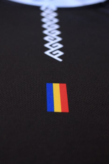 Tricou Simbol România, material tehnic sport, damă, culoare neagră, CS25 [5]