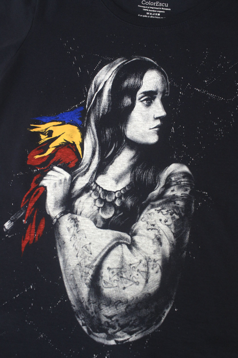 Tricou simbol România Revolutionară, bărbat, culoare bleumarin, CRP92 [2]