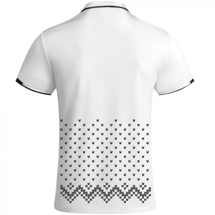 Tricou Simbol Tradiții, material tehnic sport, polo, bărbat, culoare albă, CS37 [2]