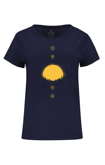 Tricou Solar, damă, culoare bleumarin [5]