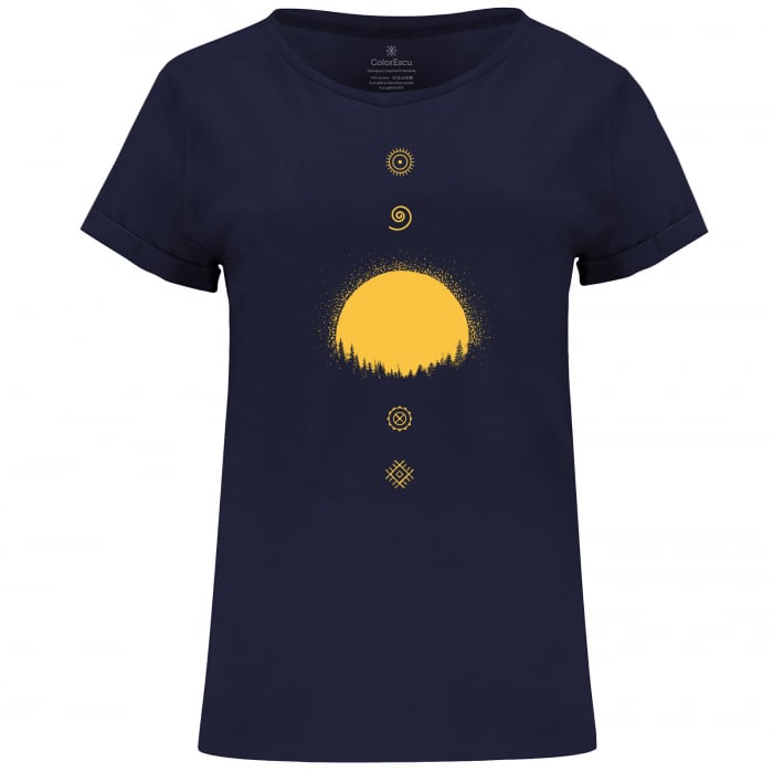 Tricou Solar, damă, culoare bleumarin [1]
