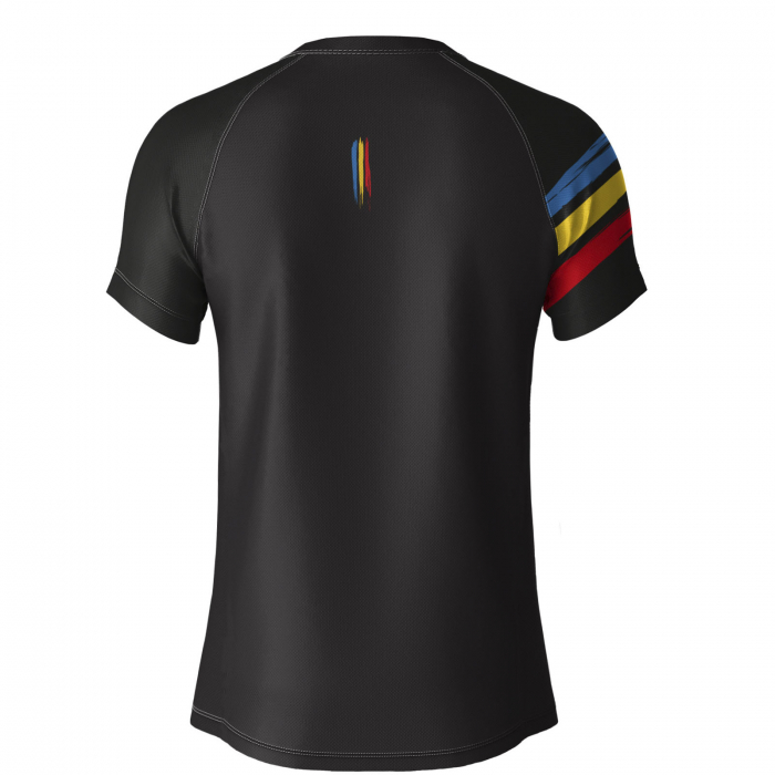 Tricou Stemă România, material tehnic sport, damă, culoare neagră, CS43 [2]