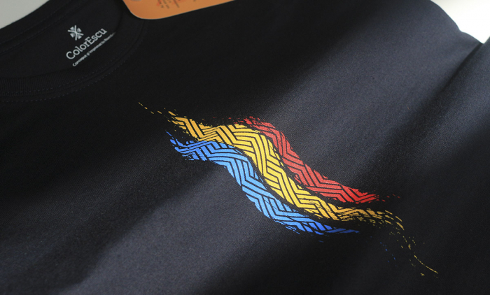 Tricou Suflet românesc, copii, culoare bleumarin CRP117 [2]