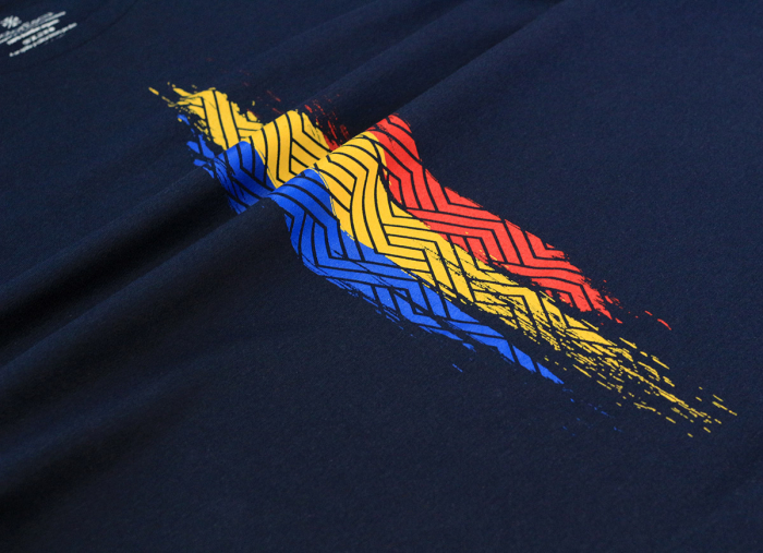 Tricou suflet românesc, damă, culoare bleumarin, CIR91 [3]