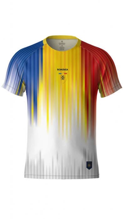 Tricou Tricolor România, material tehnic sport, bărbat, culoare albă, CS22 [4]