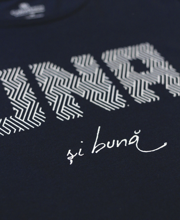 Tricou Una și bună, damă, culoare bleumarin, CT53 [2]