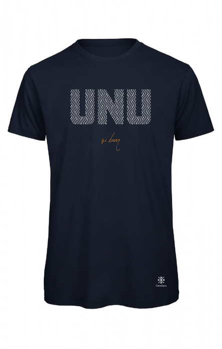 Tricou Unu și Bun, bărbat, culoare bleumarin, CT42 [6]