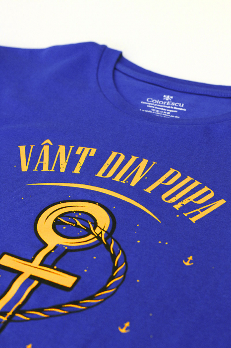 Tricou Vânt din Pupa, bărbat, culoare albastră, CT46 [2]