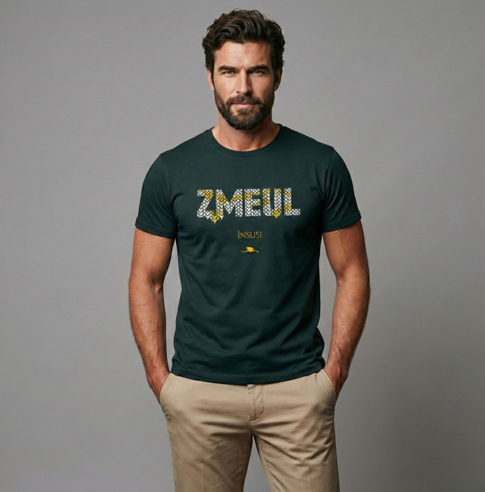 Tricou Zmeul Însuși, bărbat, culoare verde închis, CP34 [2]