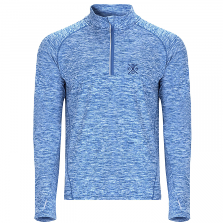 Bluză termică România, bărbat, culoare bleu, material tehnic sport, CS49 [1]