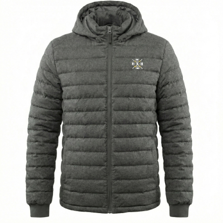 Simboluri tradiționale reinterpretate - Geacă ColorEscu Simbol, broderie, culoare gri închis, CH30