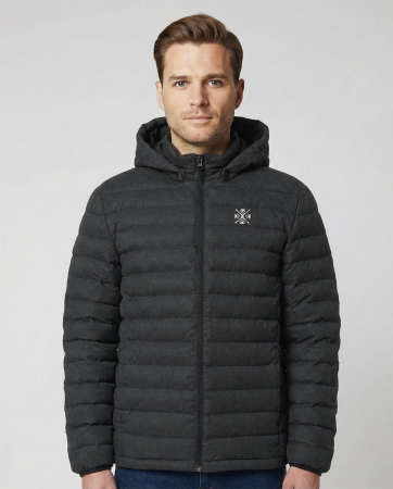 Geacă ColorEscu Simbol, broderie, culoare gri închis, CH30 [1]