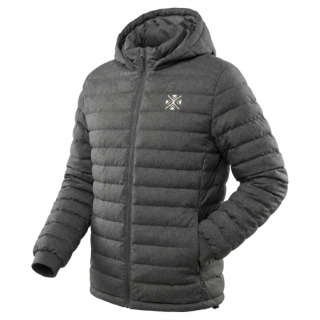 Geacă ColorEscu Simbol, broderie, culoare gri închis, CH30 [3]