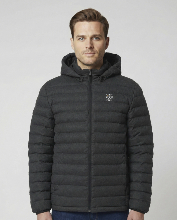 Geacă ColorEscu Simbol, broderie, culoare gri închis, CH30 [1]