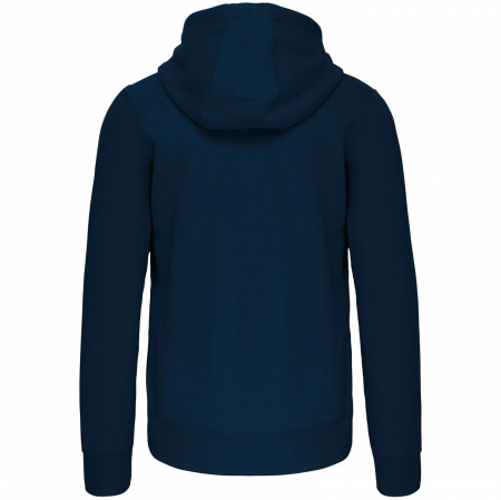 Hanorac Amprentă România, fermoar, broderie, culoare bleumarin, CH20 [3]