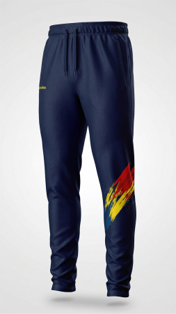 Pantaloni de trening, România tricolor, full print, culoare bleumarin, CA1121 [1]