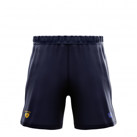 Îmbrăcăminte România - Pantaloni scurți Simbol România, copii, material tehnic sport, culoare bleumarin CS55