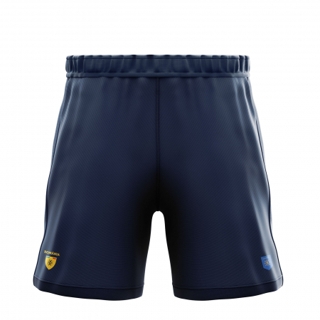 Pantaloni - Pantaloni scurți Simbol România, material tehnic sport, culoare bleumarin, CS44