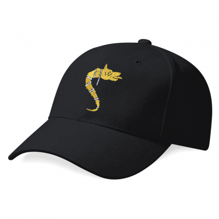 Accesorii - Șapcă Lupul Dacic, broderie galbenă, culoare neagră,  CA111