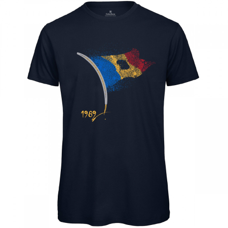 Tricouri bărbați - Tricou 1989, culoare bleumarin, CRP35