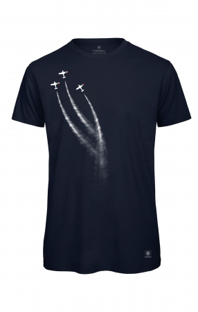 Tricou Aripi Românești, bărbat, culoare bleumarin CRP75 [3]