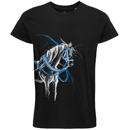 Tricouri de poveste - Tricou Calul fermecat, bărbat, culoare neagră, CP42
