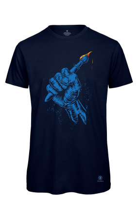 Tricou Colorăm România, bărbat, culoare bleumarin CRP81 [3]