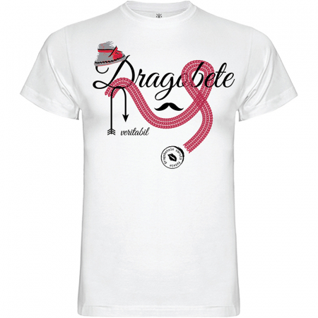 Tricouri de poveste - Tricou Dragobete, culoare albă