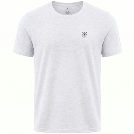 Tricouri bărbați - Tricou bumbac, din colecția Esențial, bărbat, culoare albă