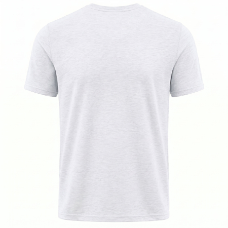 Tricou bumbac, din colecția Esențial, bărbat, culoare albă [2]