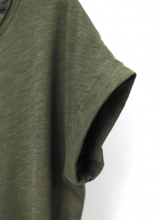 Tricou Furca Romaneasca, damă, culoare olive, CIR139 [2]