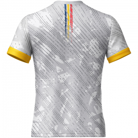 Tricou Karate România, material tehnic sport, bărbat,culoare gri, CS54 [1]