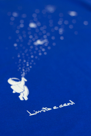 Tricou Limita e cerul, bărbat, culoare albastră, CT47 [2]