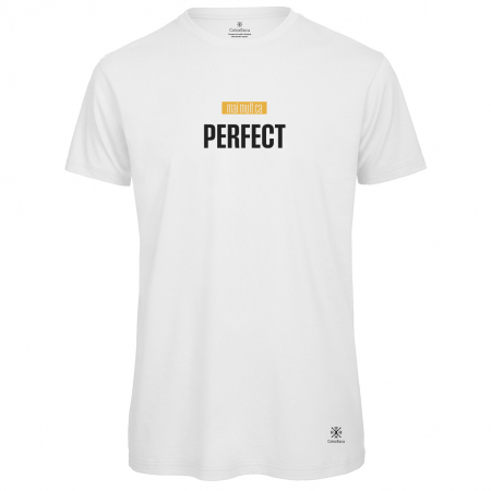 Toate produsele - Tricou Mai mult ca perfect, bărbat, culoare albă CT76