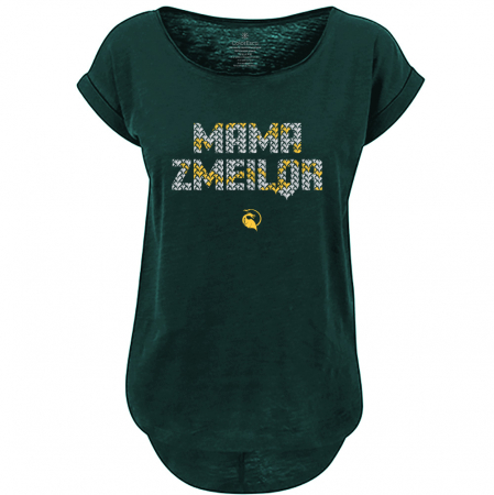 Tricouri damă - Tricou Mama Zmeilor, culoare verde turcoaz, CP36