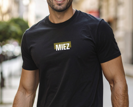 Tricou Miez, bărbat, culoare neagră, CT67 [1]