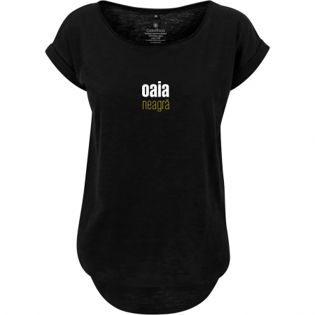 Toate produsele - Tricou Oaia negră, damă, culoare neagră CT73
