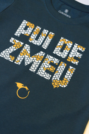 Tricou Pui de Zmeu, copii, culoare verde marin, CP37 [2]