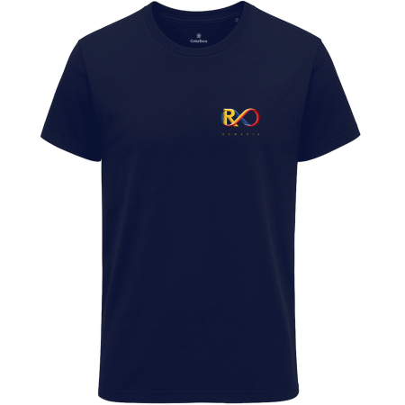 Tricouri bărbați - Tricou Ro-Infinit, România, culoare bleumarin simbo CRP125